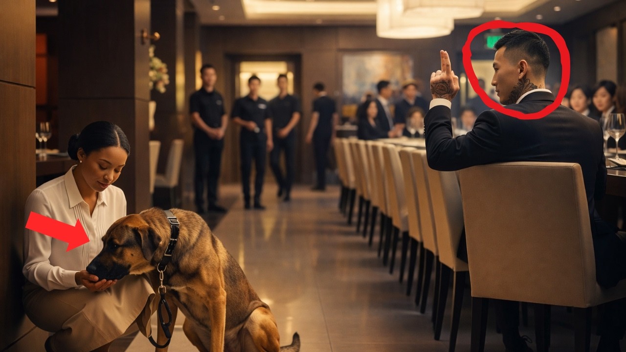No One Noticed the Girl Feeding the Guard Dogs — Until the Mafia Boss Ordered Everyone Else Out
