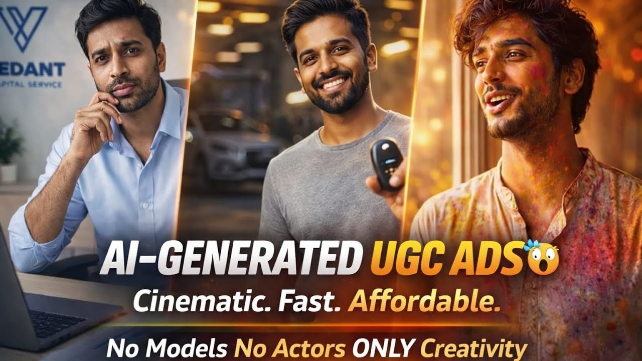 Cinematic UGC Ads (AI Driven) | By JiPra Animators (Creative Marketing Agency)
