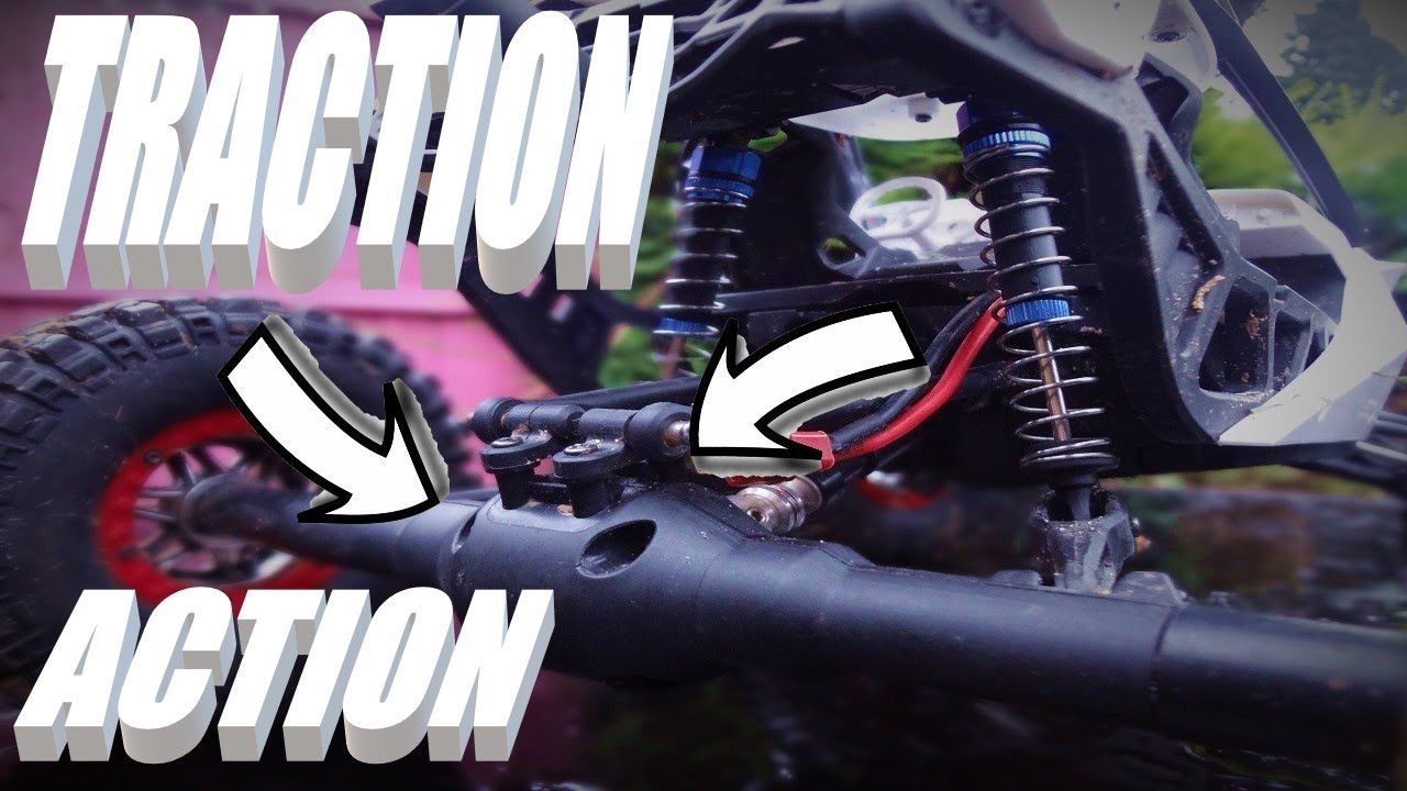 Wltoys 12429 12428 Traction Action! Viscose Oil In The Diffs To Increase Off Road Performance!