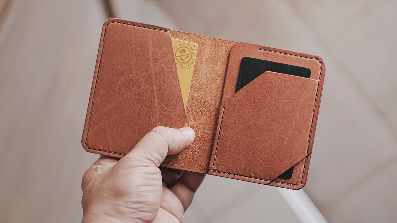 How to make a Card Wallet with Cut-Out / Free PDF Pattern