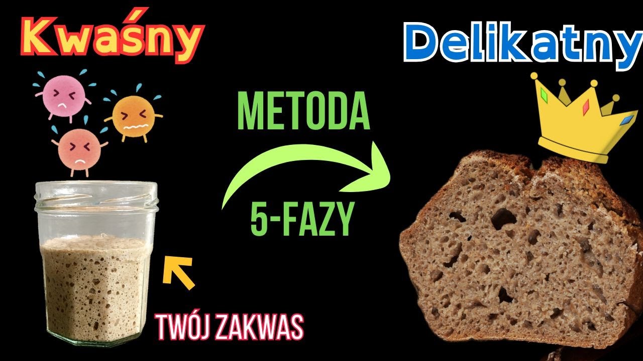 Jak przygotować IDEALNY zakwas żytni – metoda 5-fazowa na perfekcyjny chleb