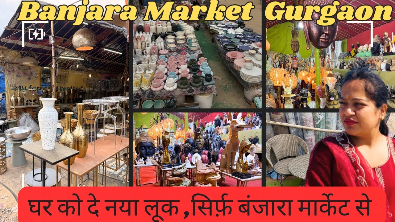 Banjara Market Gurgaon🤗Banjara Market Home decor Items🌺