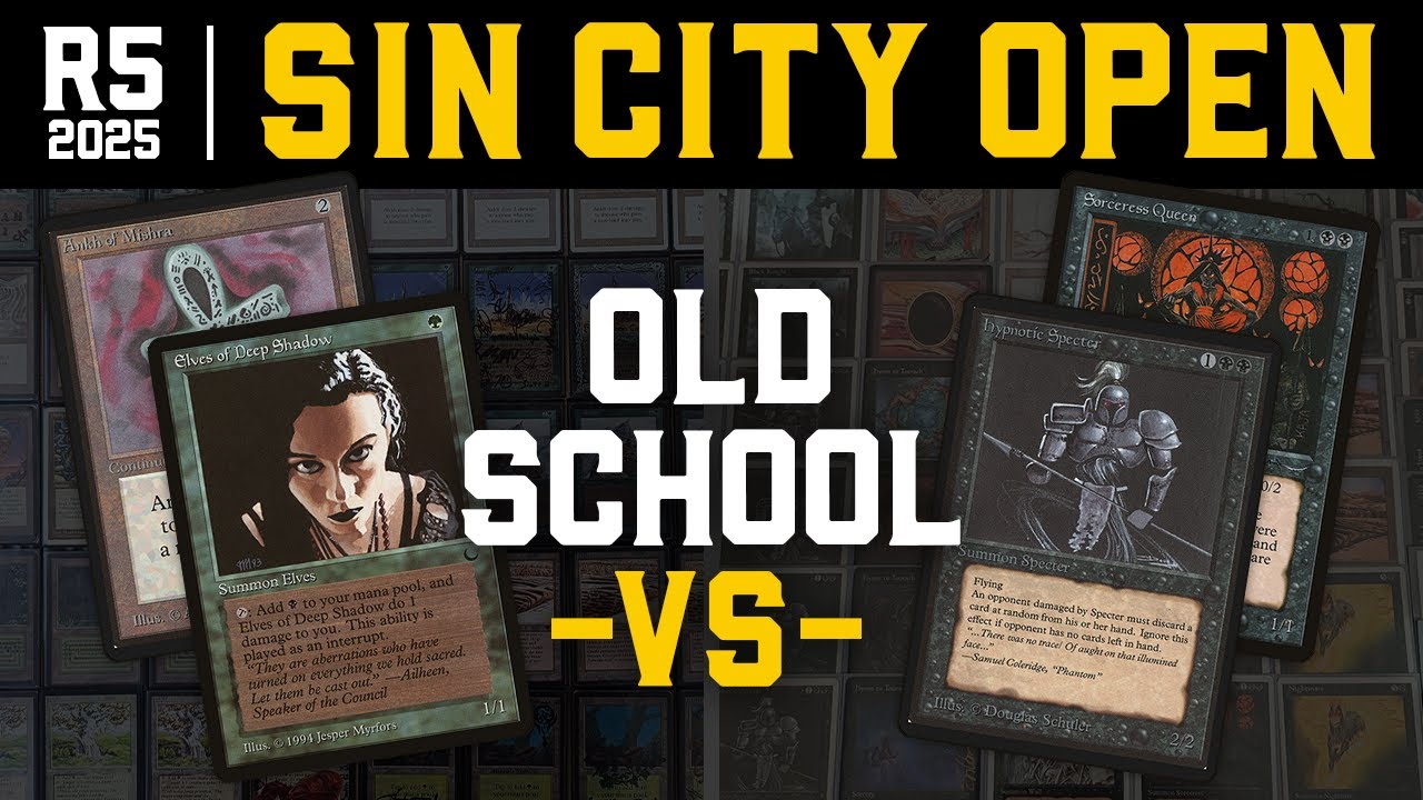 Ankh Expression против Mono B Aggro — Раунд 5 — Старая школа — Sin City Open 2025