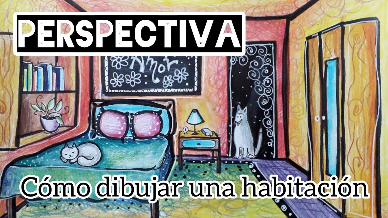 Cómo dibujar una habitación en perspectiva