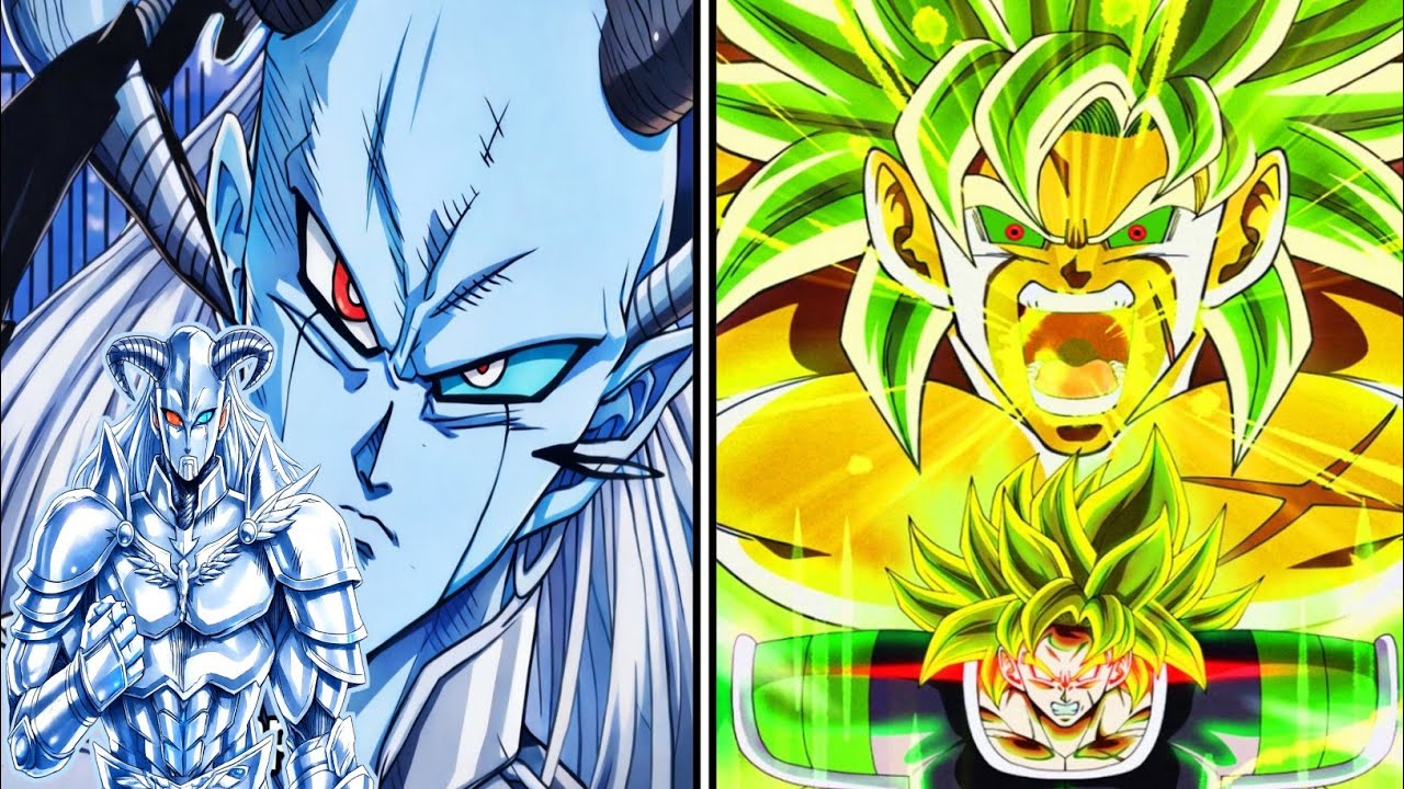 Archangel Lucif VS Archsaiyan Broly in Ultra Vegito Series || Explained #ultravegito #viralvideo 