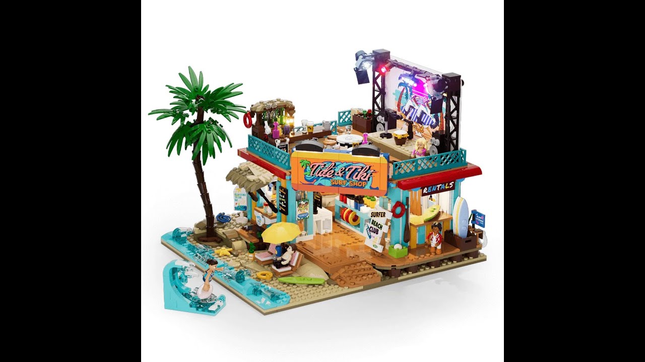 🔴 Live Lumibricks Surf Shop completion