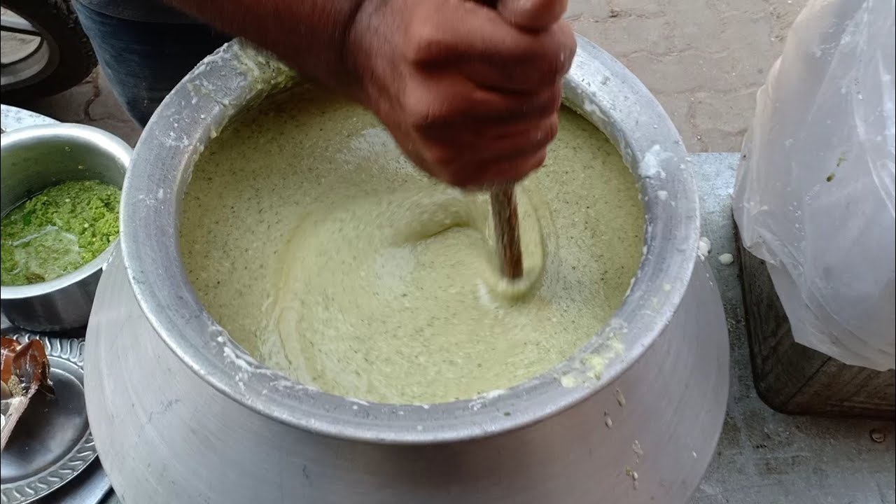 200 LTR Mattha Serving In Ramnavami Festival / How To Make Mattha Recipe, masala Taak, masala chaas,