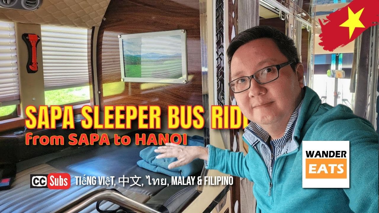 Ride: SLEEPER BUS from Sapa to Hanoi