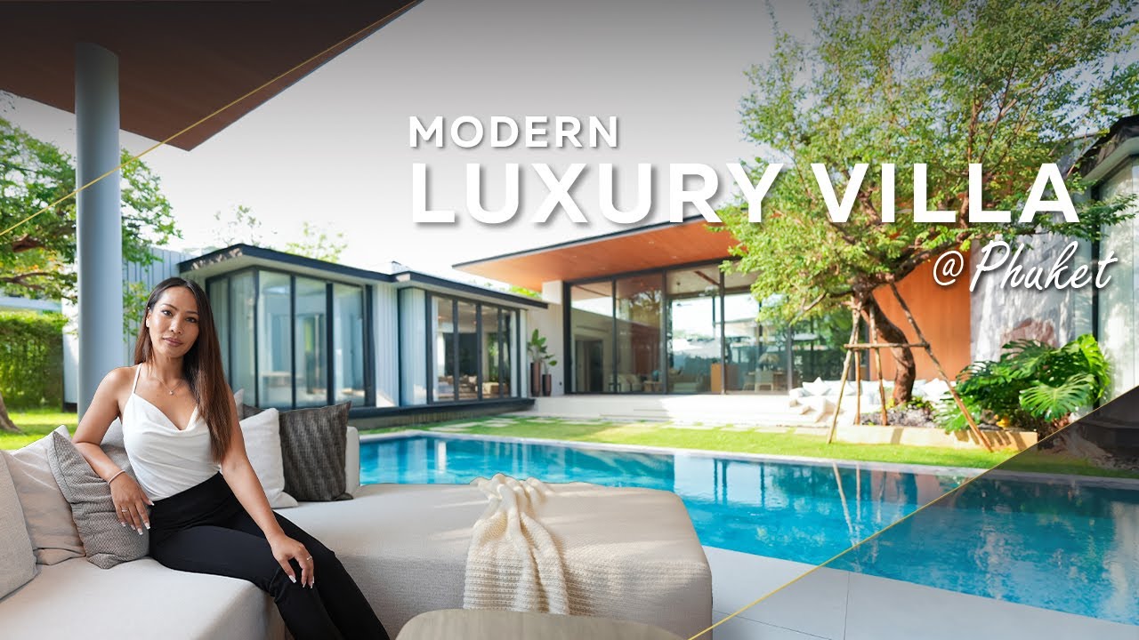Luxury Pool Villa In Phuket รีวิว วิลล่าสุดหรูในทำเลทองของภูเก็ต สไตล์ โมเดิร์น ลอฟท์