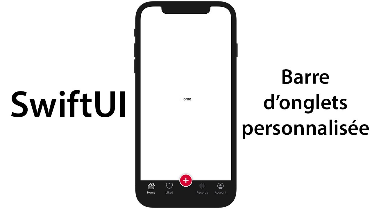 SwiftUI : Comment créer une barre d'onglets personnalisée ?