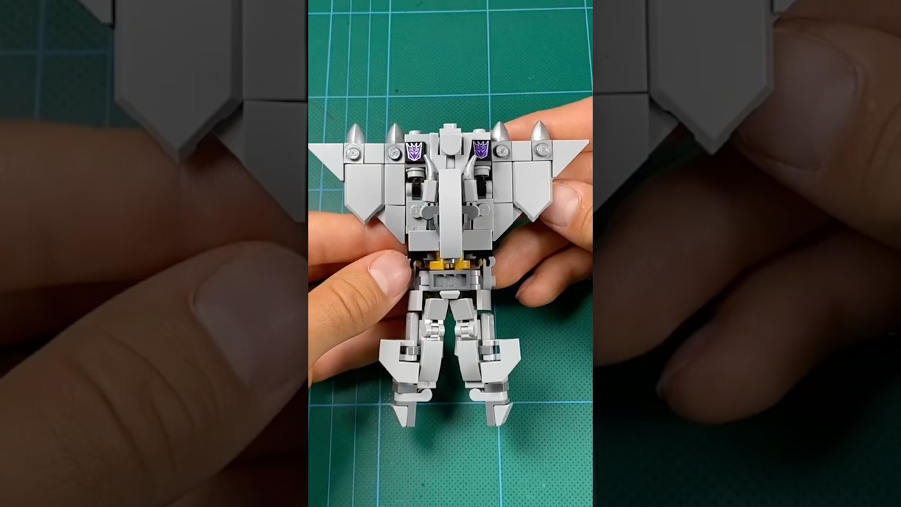 Transformacja Lego Megatron #lego #transformers #transformacja #megatron
