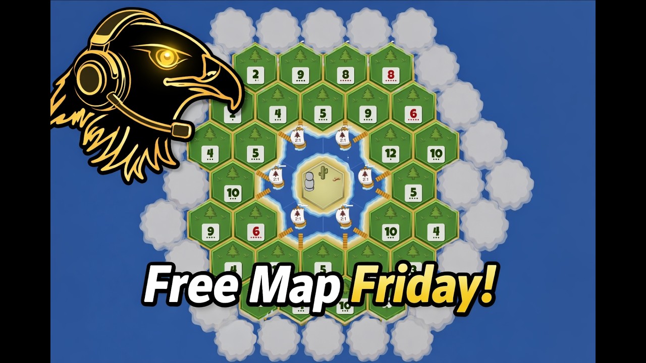 Free Map Friday! Black Forest - Settlers of Catan