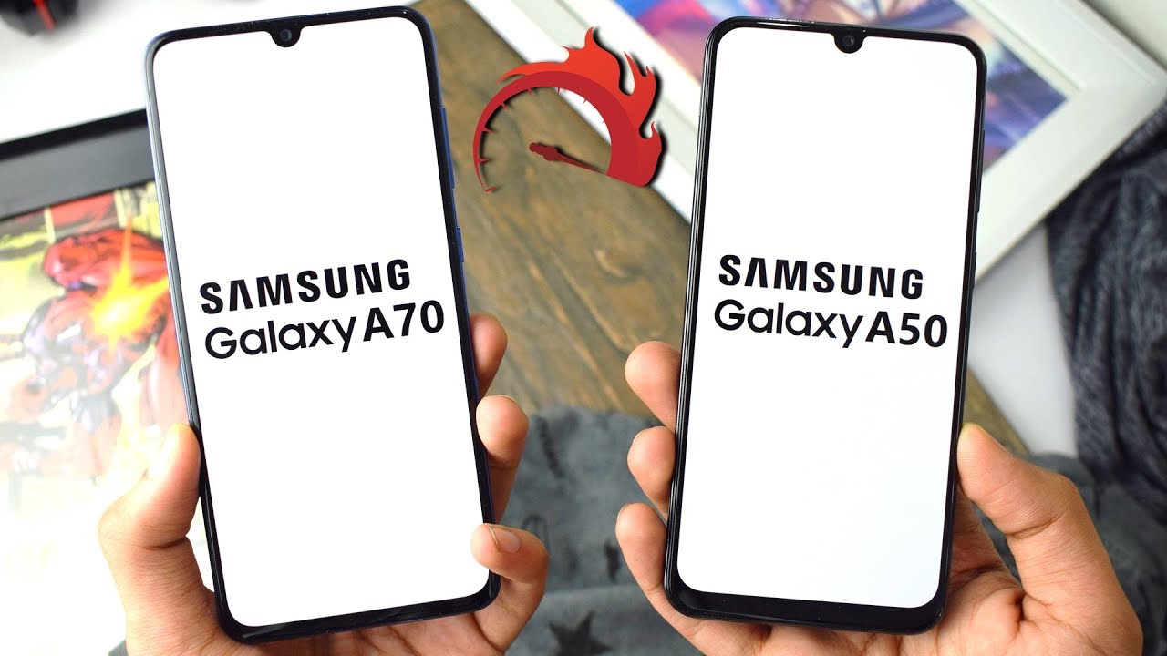 Samsung Galaxy A70 vs Galaxy A50: Speed Test!!!