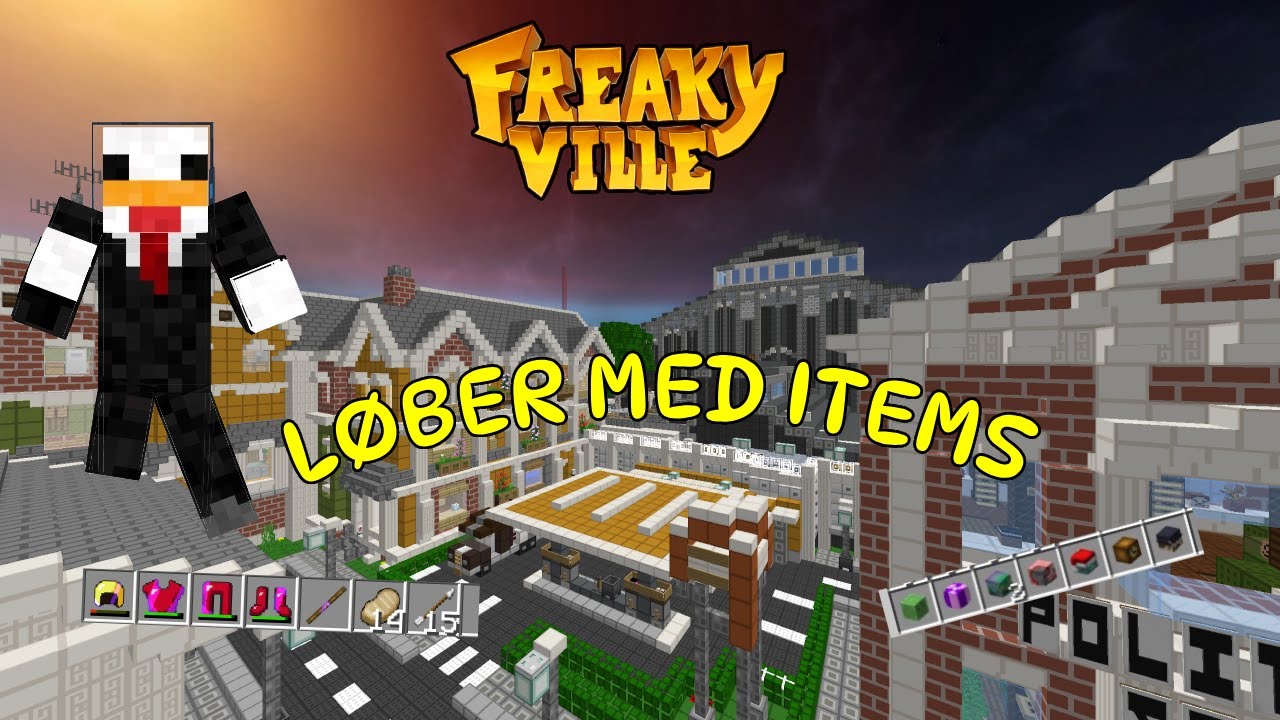 LØBER MED ITEMS | FREAKYVILLE