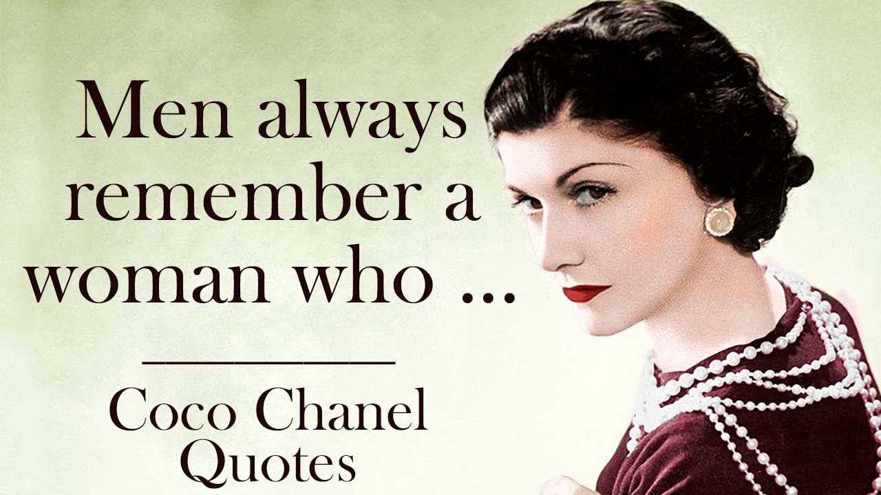 Unmatched Coco Chanel Quotes About Life, Beauty, Men & Women