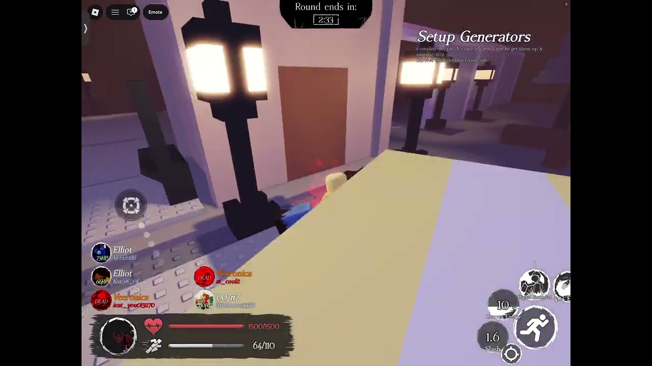 First time winning as killer