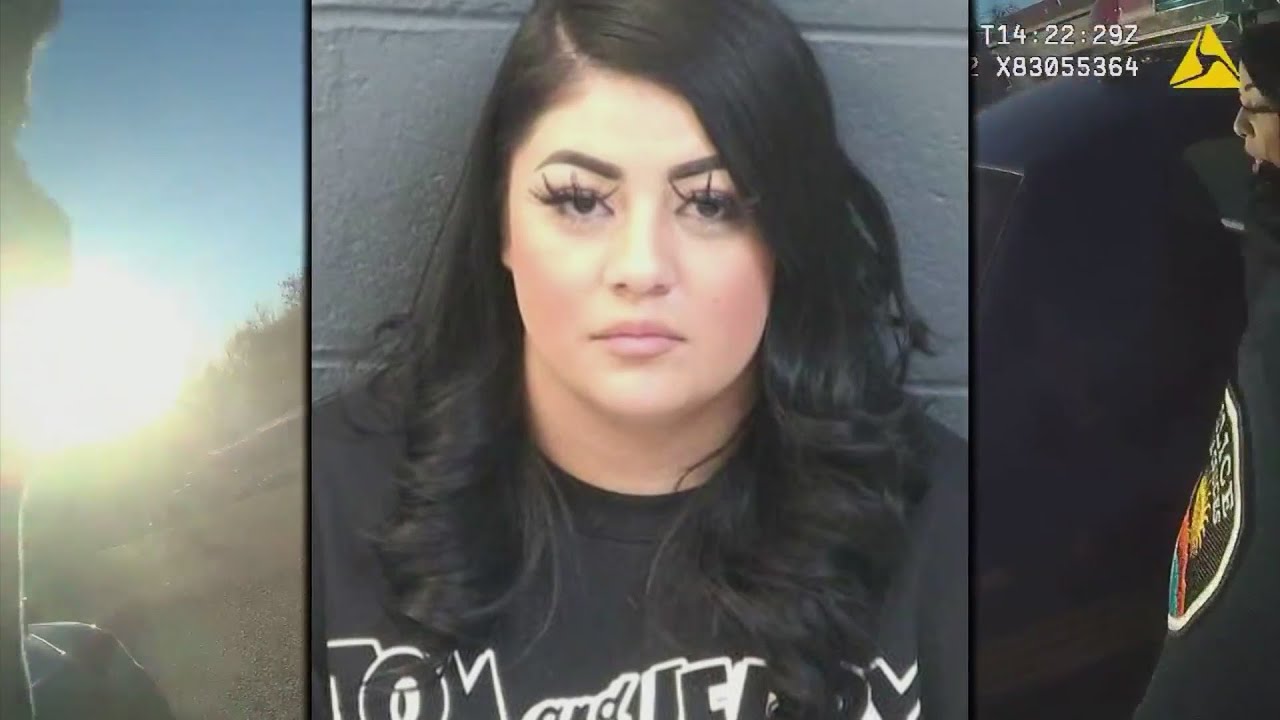 New video shows arrest of New Mexico woman accused of crashing into ex-boyfriend's house