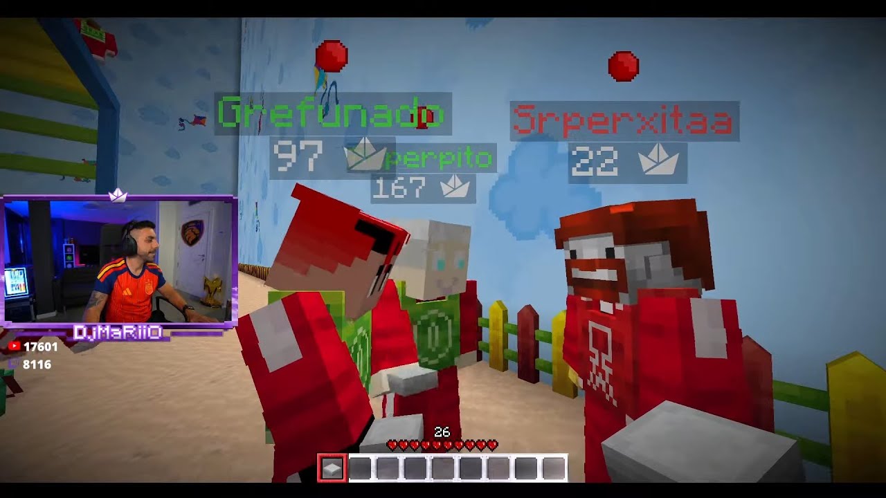 DIA 2 | SQUID CRAFT GAMES 4 (POV BAILAR&Iacute;N GANADOR) DjMaRiiO