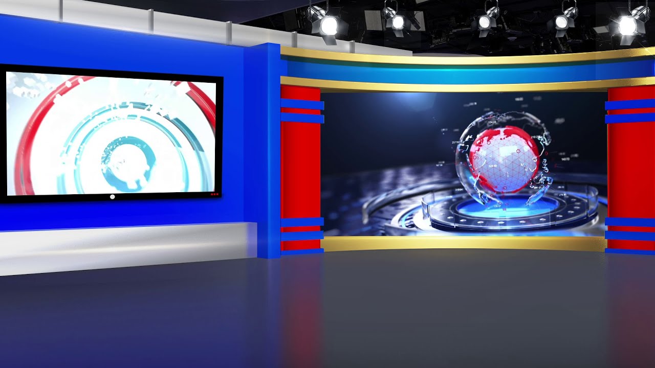 Free Virtualset Background Video || MS Animated Videos ||