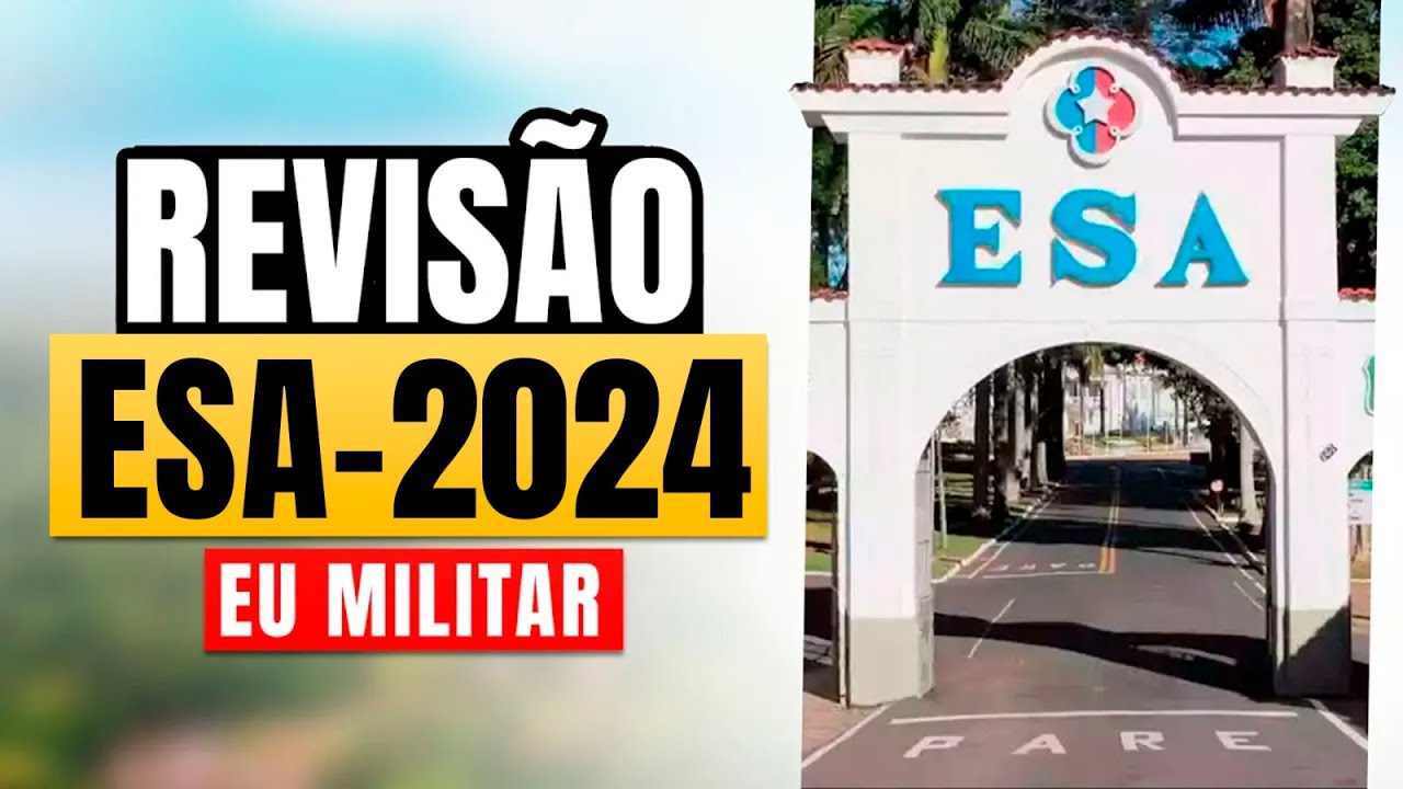 MARATONA ESA - EU MILITAR - HISTÓRIA