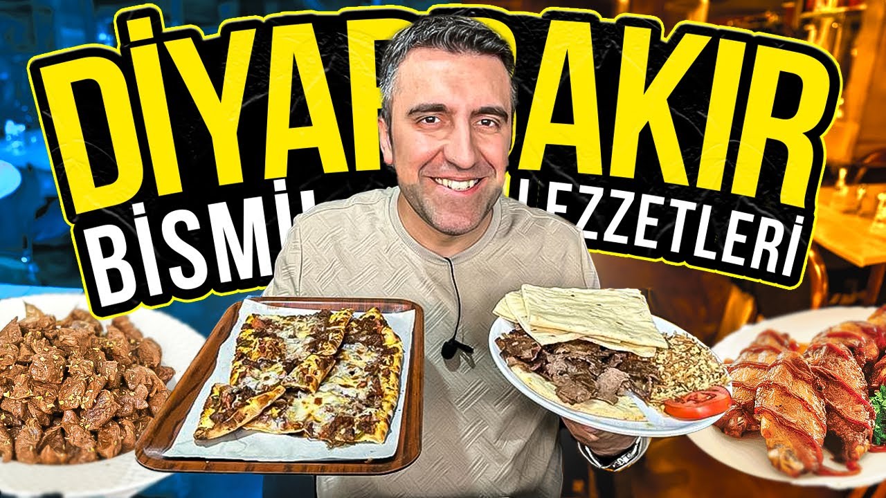 DİYARBAKIR BİSMİL'DE 1 GÜNDE NE YENİR ? DİYARBAKIR BİSMİL LEZZETLERİ !