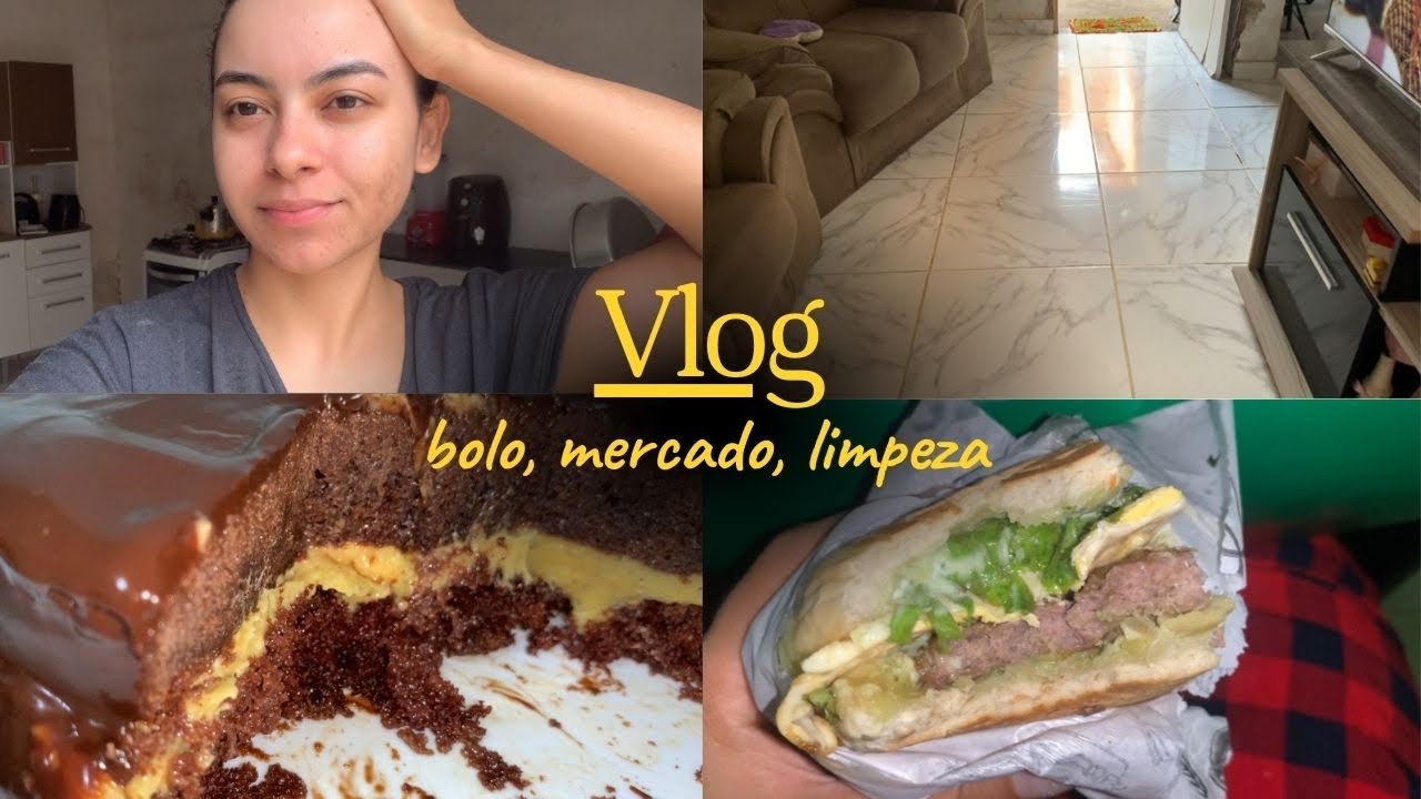 ASMR VLOG- BOLO DE MARACUJÁ COM CHOCOLATE 🍫 LIMPEZA… 