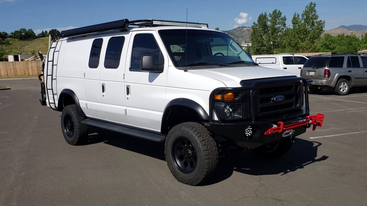 2009 Ford E-350 Timberline 4x4 Van V10