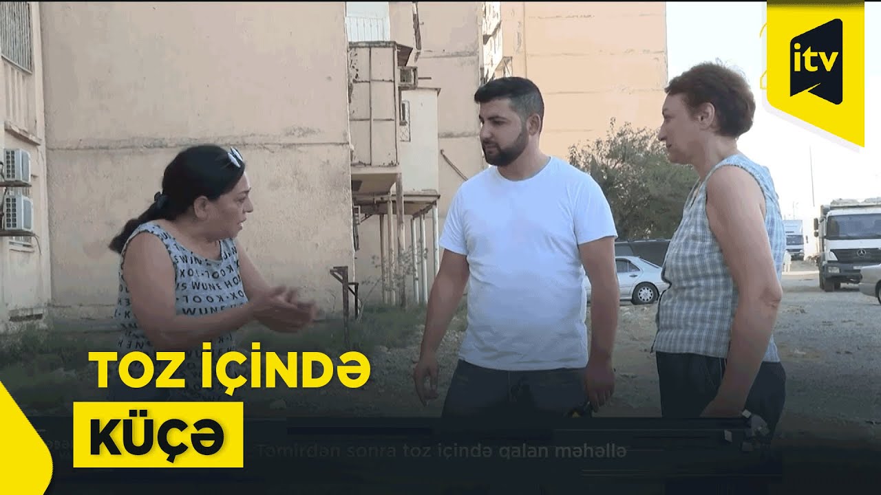 Yeni Yasamalda təmirdən sonra bərpa olunmayan küçə