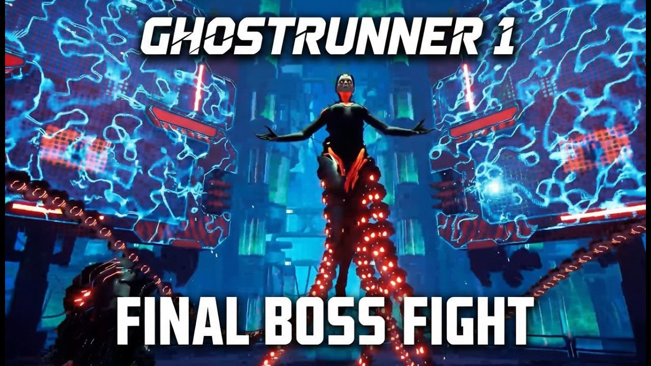 GHOSTRUNNER 100% completion | final boss | last chapter