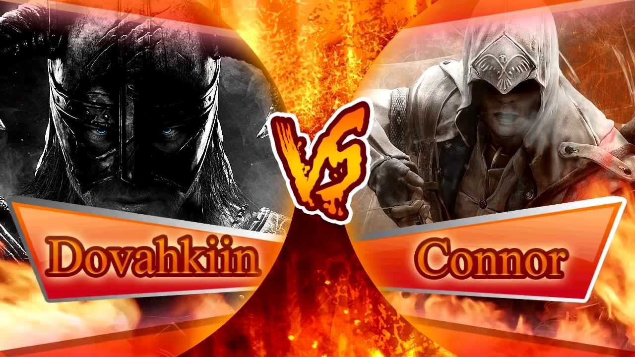 DOVAHKIIN VS CONNOR | BATALLA DE HEROES | Zarcort y Piter-G