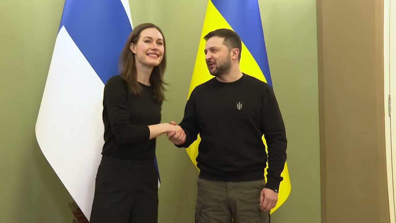 Зеленський зустрівся із Санною Марін