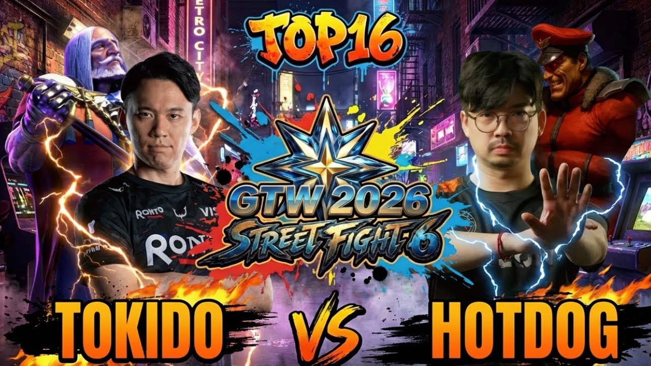 🔥 SF6  ▰ TOKIDO (Jp) vs HOTDOG (M.bison) ▰ Street Fighter 6 | TOP 16 GTW 2026 🔥