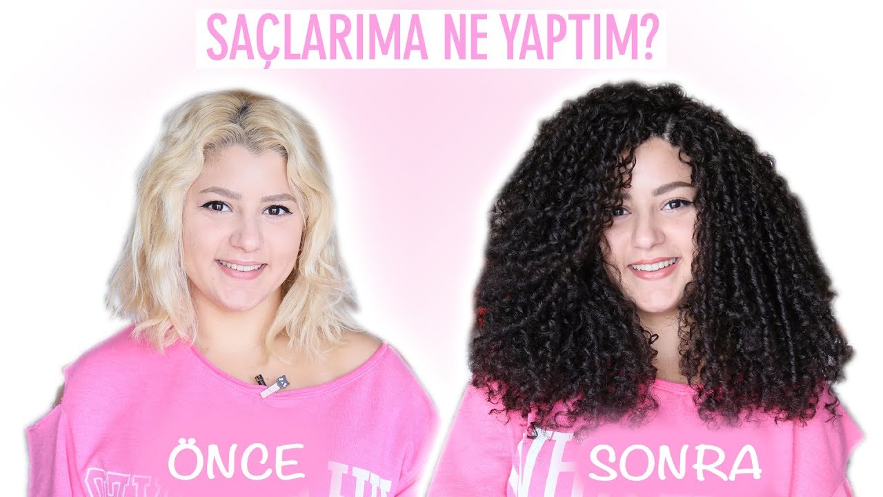 SAÇLARIMA NE YAPTIM? | Afro Dalga Uygulaması