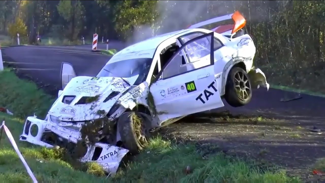 Recopilacion de Choques Auto en Rally 2021