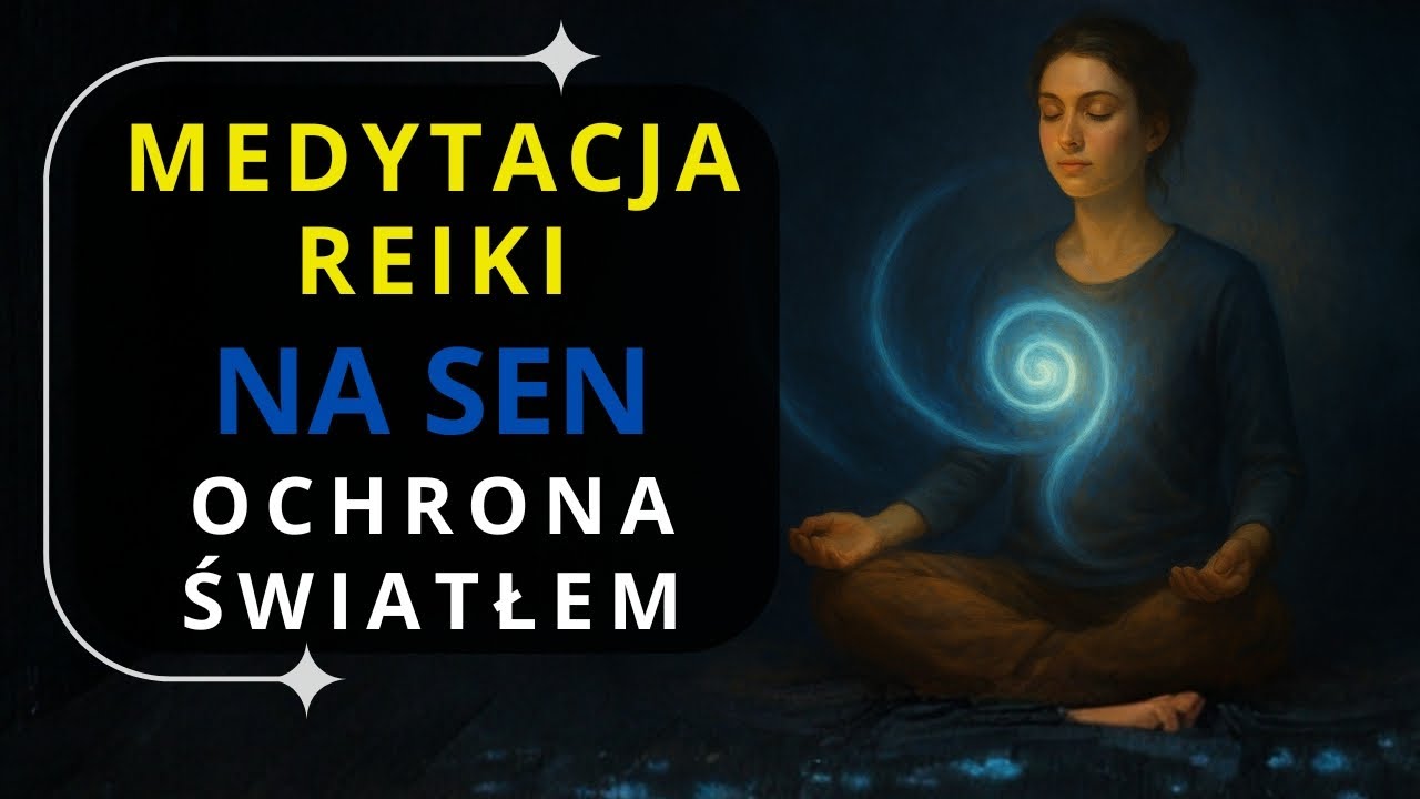 Medytacja Reiki na Sen - Napełnianie Światłem i Ochrona Energii (Poczuj moc Cho Ku Rei)
