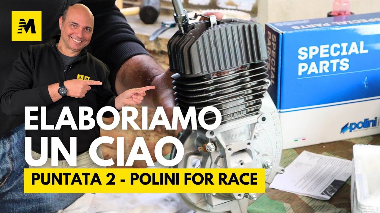 Elaboriamo un Ciao Piaggio, seconda puntata, il motore Polini