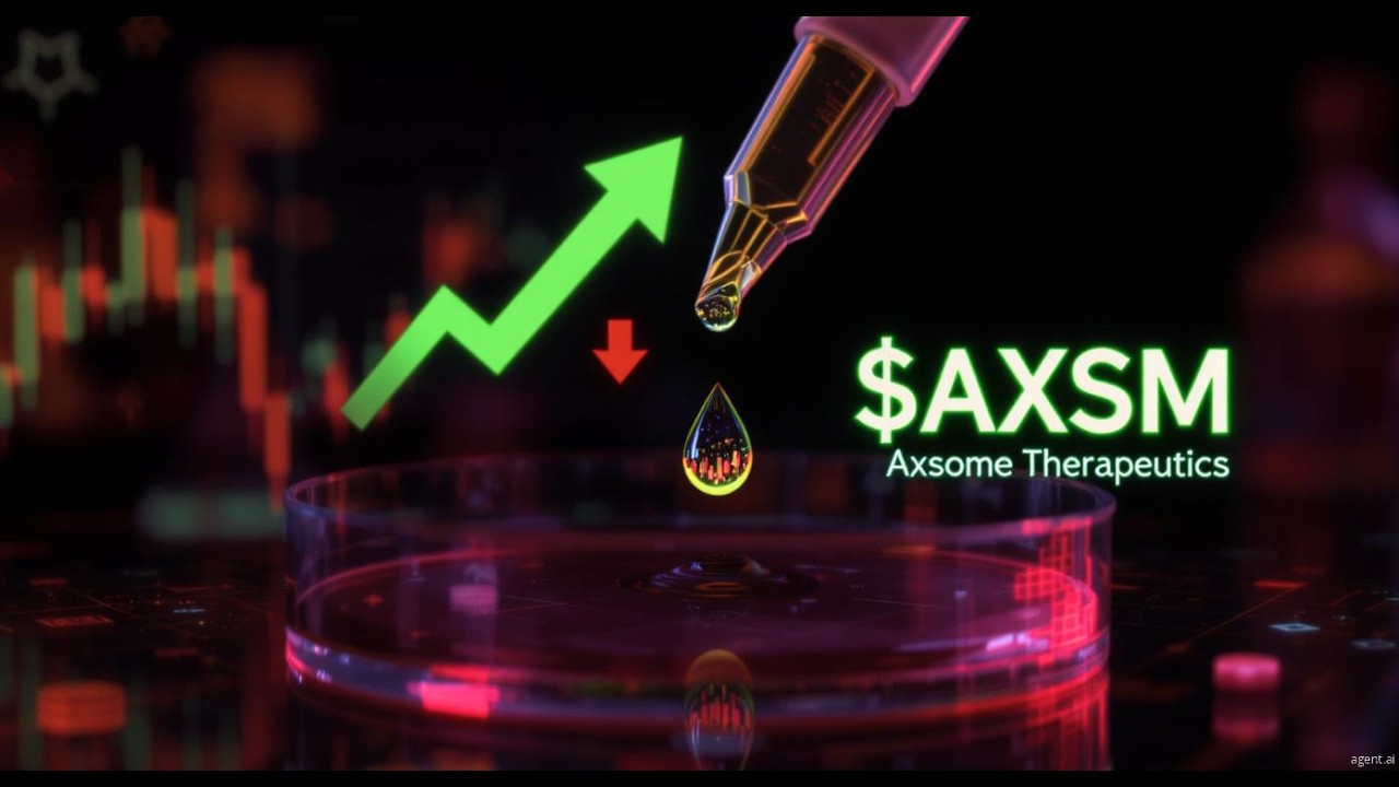 $AXSM Axsome Therapeutics Inc - 60-секундный анализ - 31 декабря 2025 г. #AXSM #AXSOME #stockmarket
