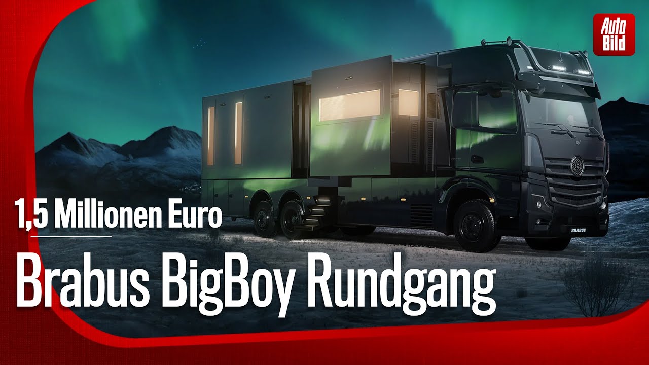 Brabus Big Boy: getunter Actros als Luxus-Wohnmobil | Thomas Geiger