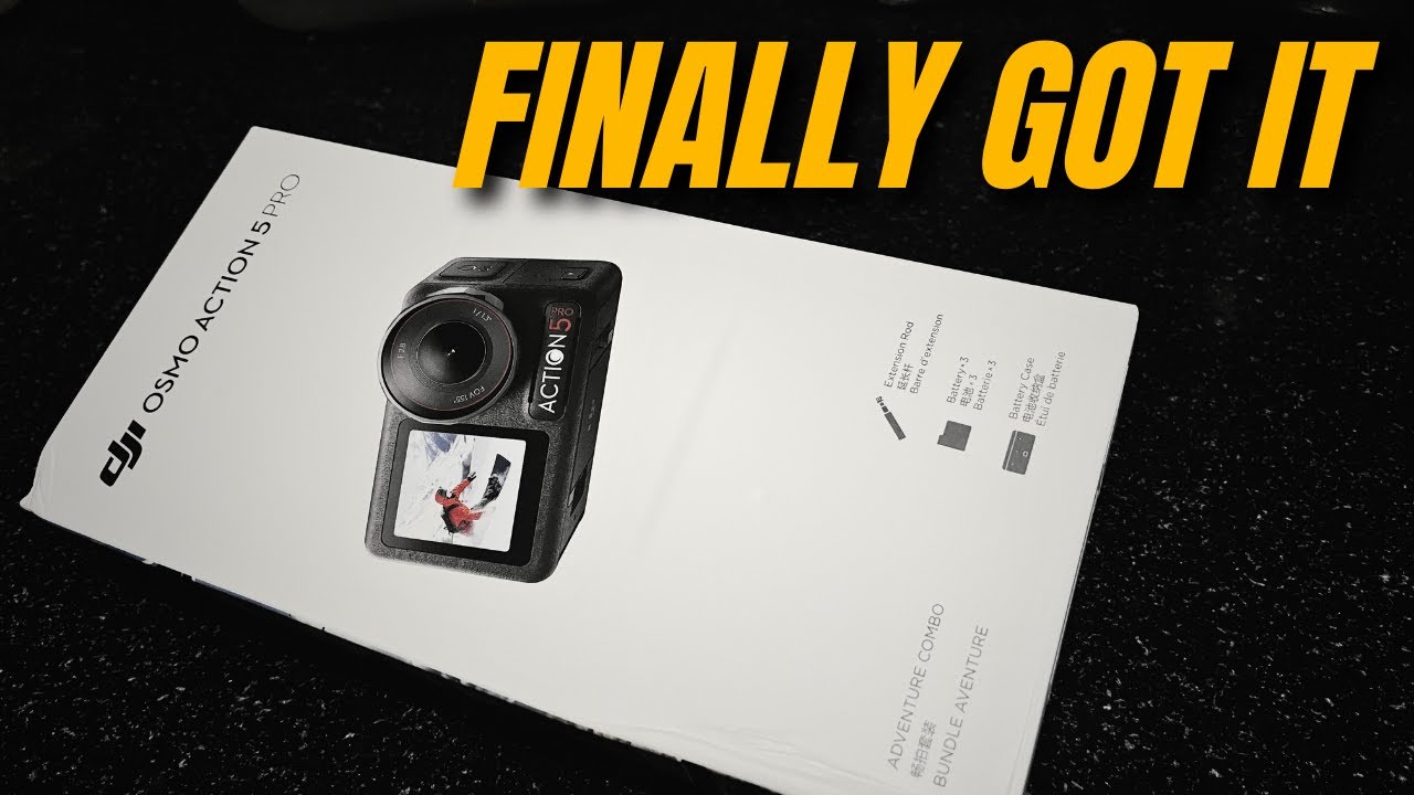 DJI Osmo Action 5 Pro - The Best Action Camera for Moto vlog 2025