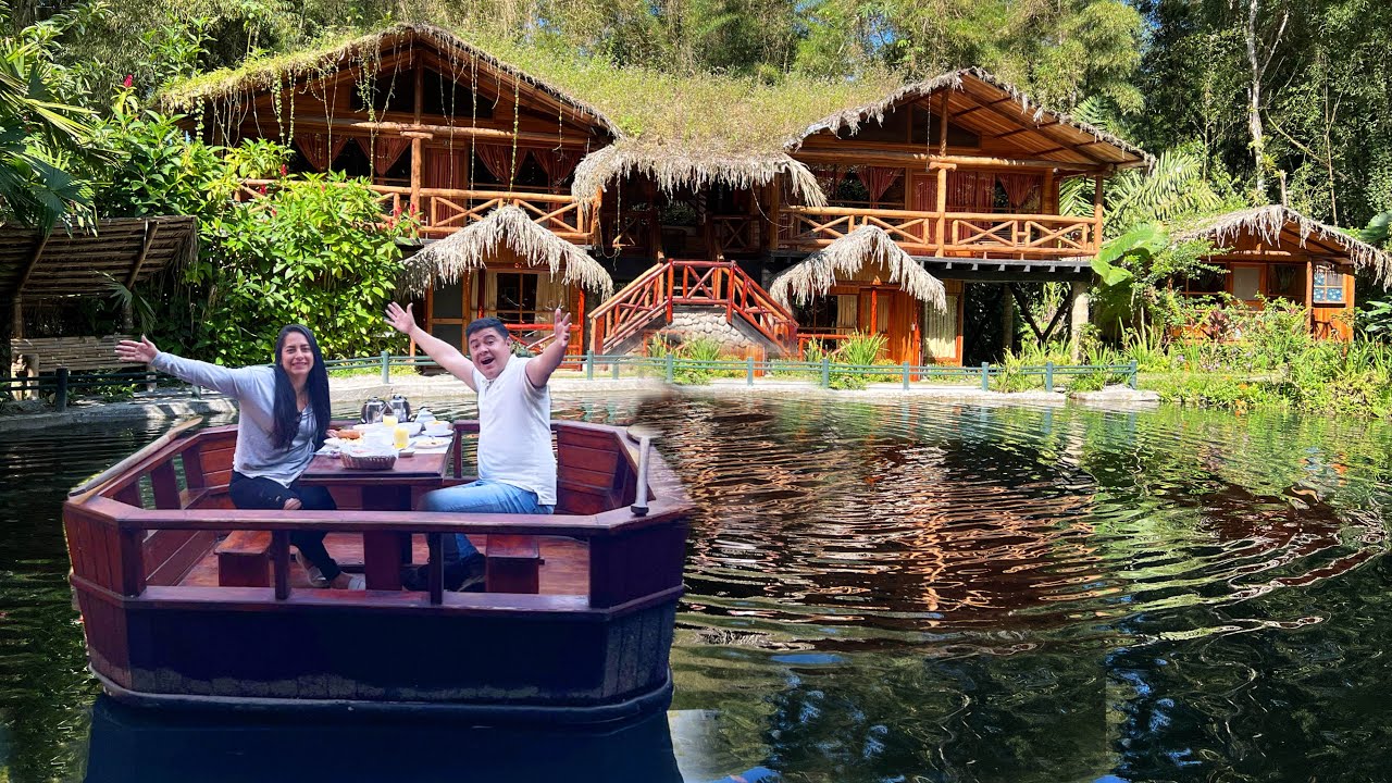 En este FAMOSO hotel desayunas en una LAGUNA 🍳🧈/ Josué y Elie
