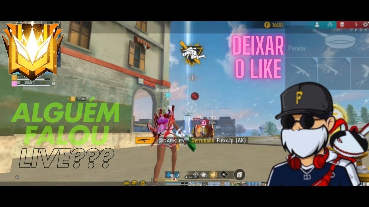 🔥VEM PRA  LIVE JOGANDO COM INSCRITOS FREE FIRE AO VIVO🔥