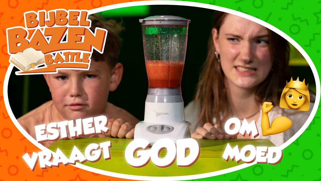 Bidden naar God, vragen om moed 💪 | Het verhaal van koningin Esther | 🟠 Bijbel Bazen Battle 🟢