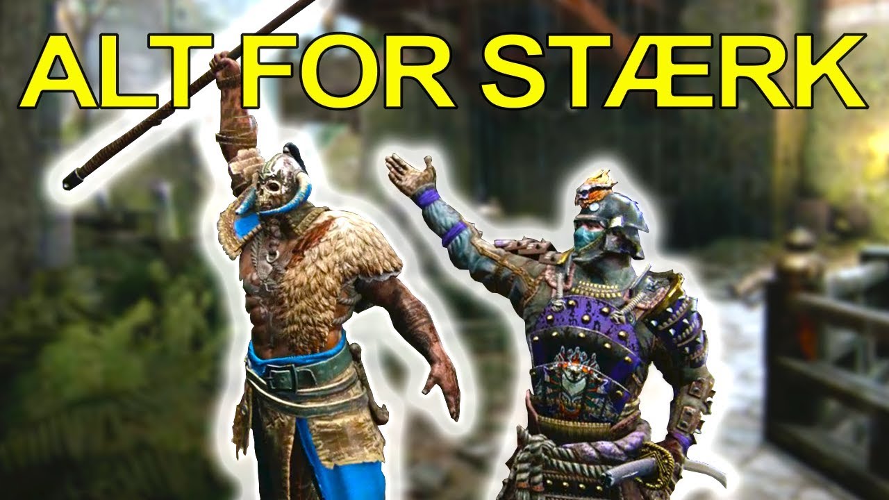 STÅR OG LEGER NINJA SOM EN SPADE - For Honor [Dansk]
