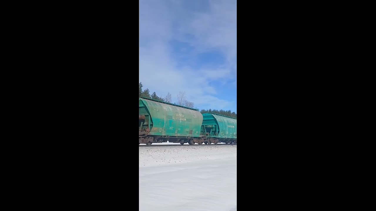 [БЧ]2тэ10м-3567 следует вблизи ст.Лучёса [BC]2TE10M-3567 is heading near Luchesa station. 