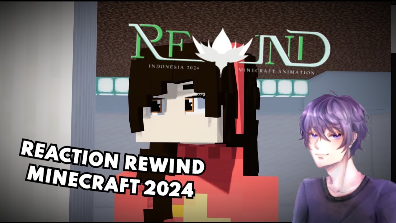 KEREN BANGET!!! Reaction Rewind Minecraft Indonesia 2024 - by @Aninextion_id