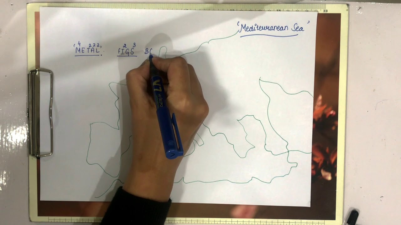 Trick to Remember Countries touching Mediterranean Sea