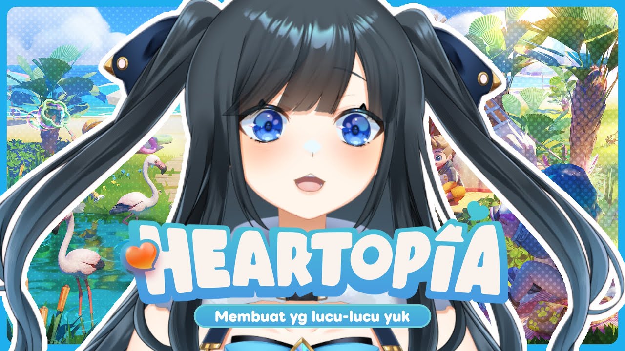 【Heartopia】First Day with full HATO【Virtunix】| IDVtuber