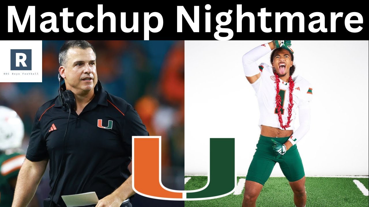 Israel Briggs Commits To Miami | Matchup NIGHTMARE | Miami Hurricanes Football Recruiting News