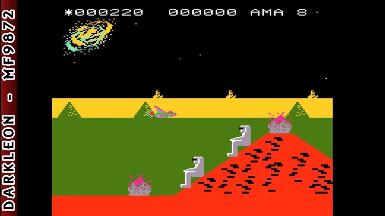 Super Cassette Vision - Nebula &copy; 1984 Epoch - Gameplay