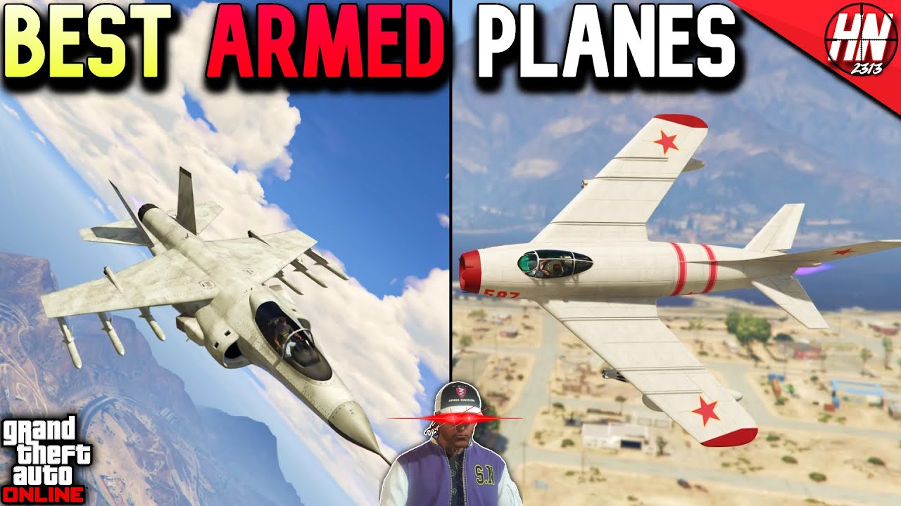 Top 10 BEST ARMED PLANES In GTA Online